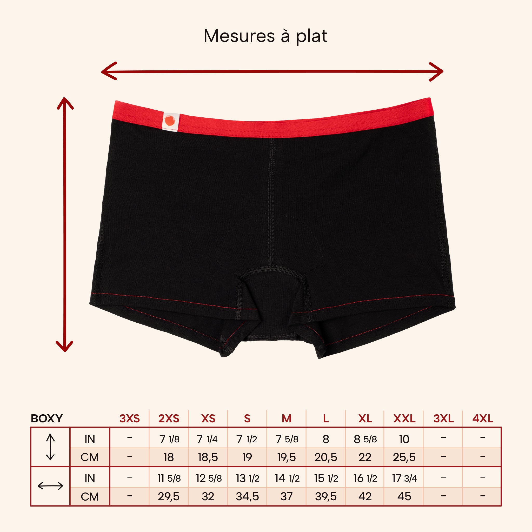 Boxy ✦ Period underwear 3-in-1