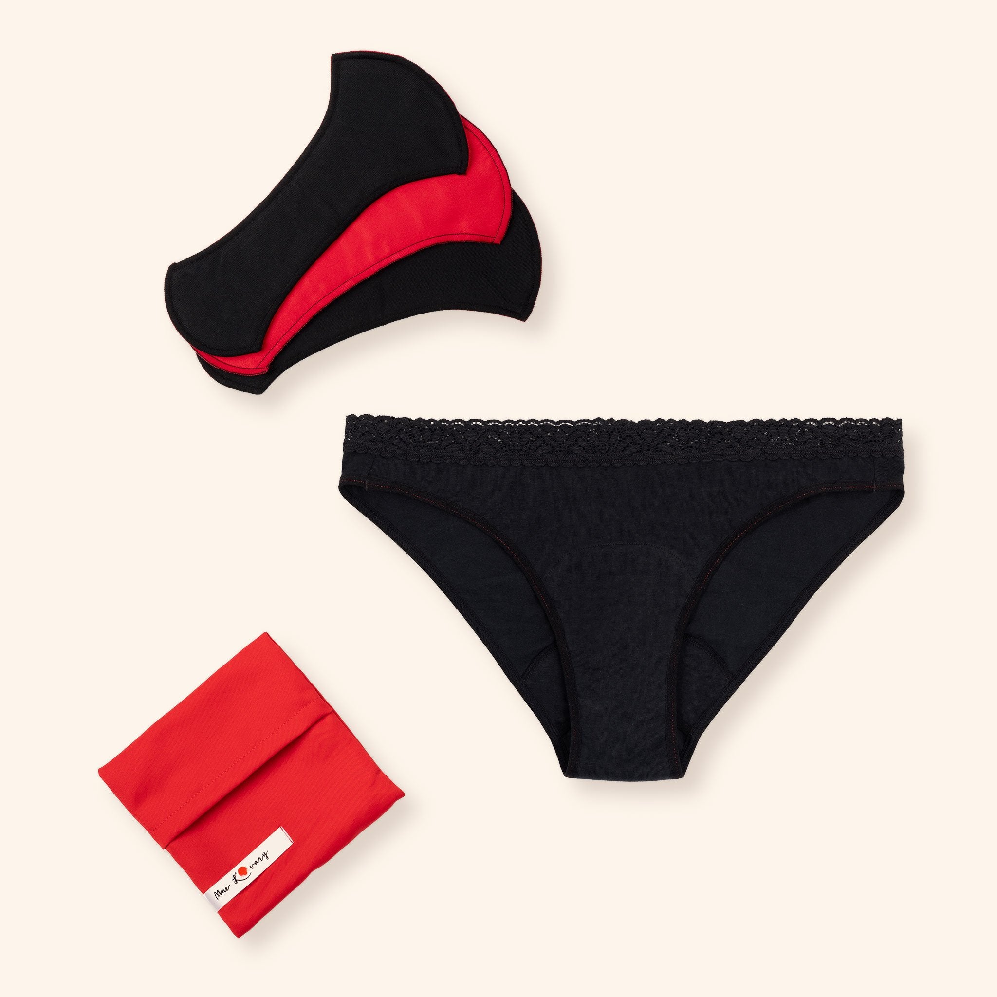 Bikini Lacy ✦ 3-in-1 Period underwear